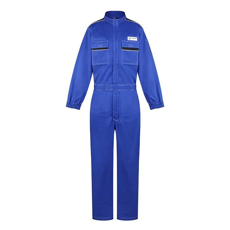 Fire Retardant Coveralls Jump Suit Flame Retardant 100% Cotton Long Sleeve Oem With High Visibility Reflective