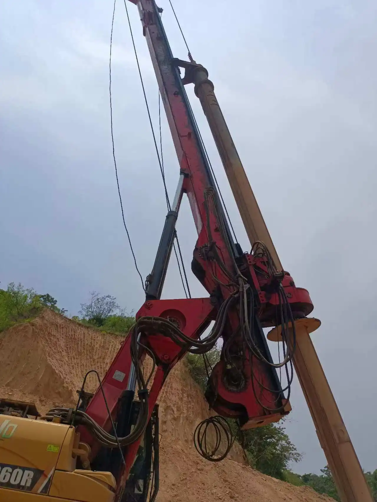Гидравлическая буровая установка SANY SR280 сделано в 2012 по низкой цене sr150 sr250 sr235 sr285 sr175 sr165 sr205