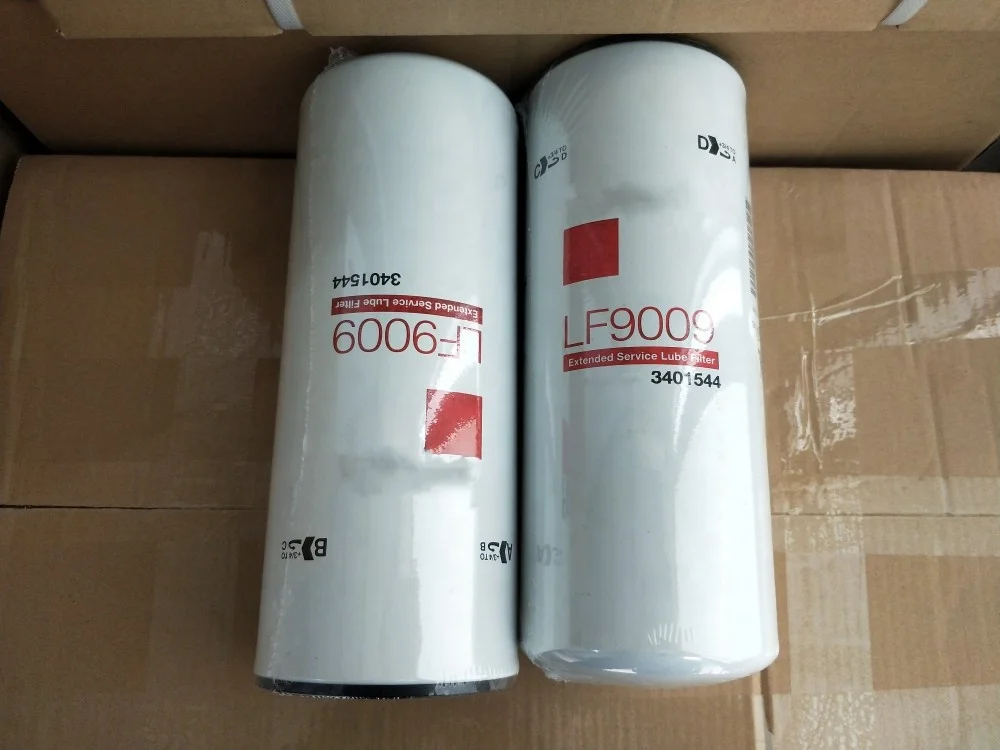 Hongrun quality engine Oil Filter LF9009 LF9039 LF3000 3401544 used for truck excavator