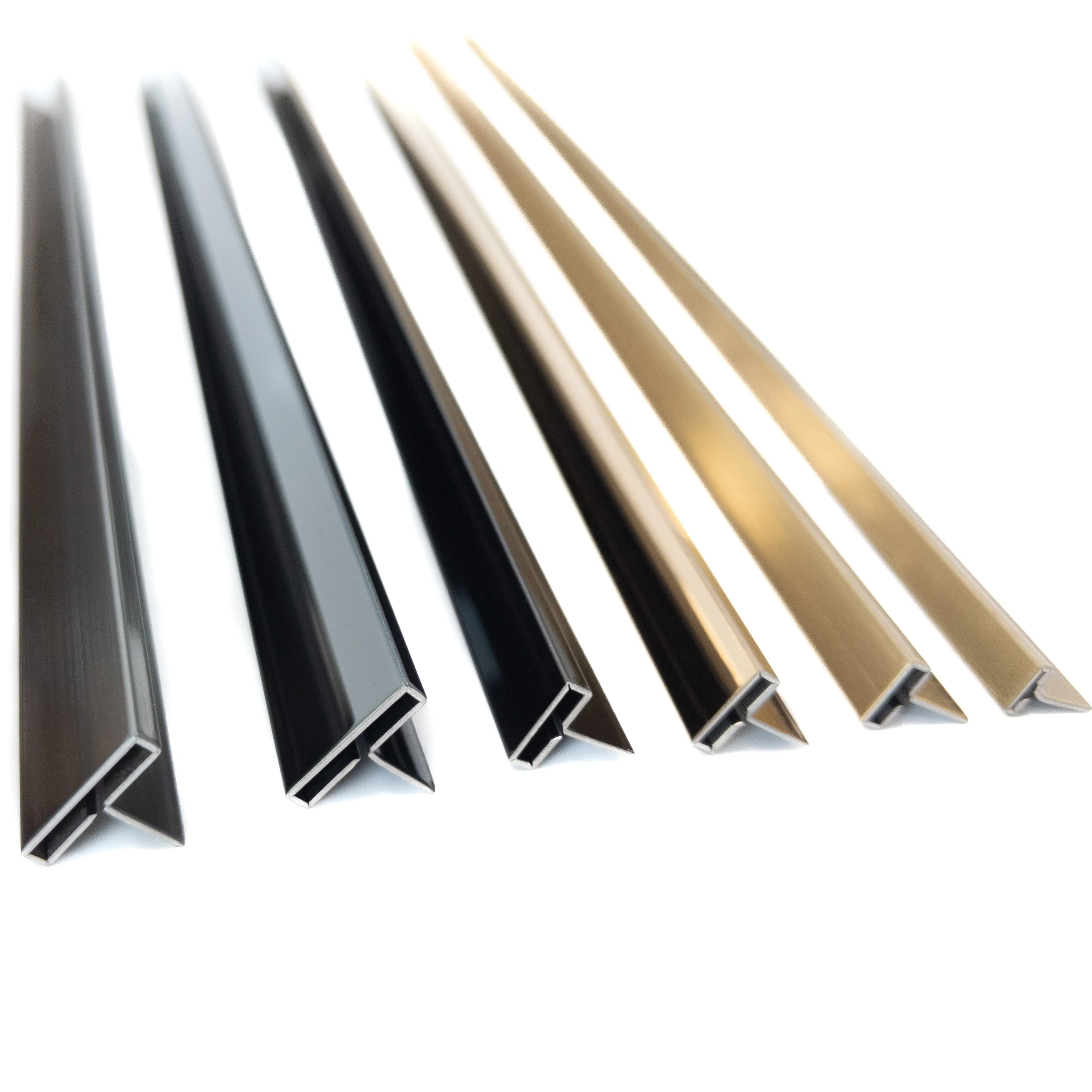 Wholesale Price T Profile Tile Edging Strip Tile Corner Trim Stainless Steel For Wall And Floor Border