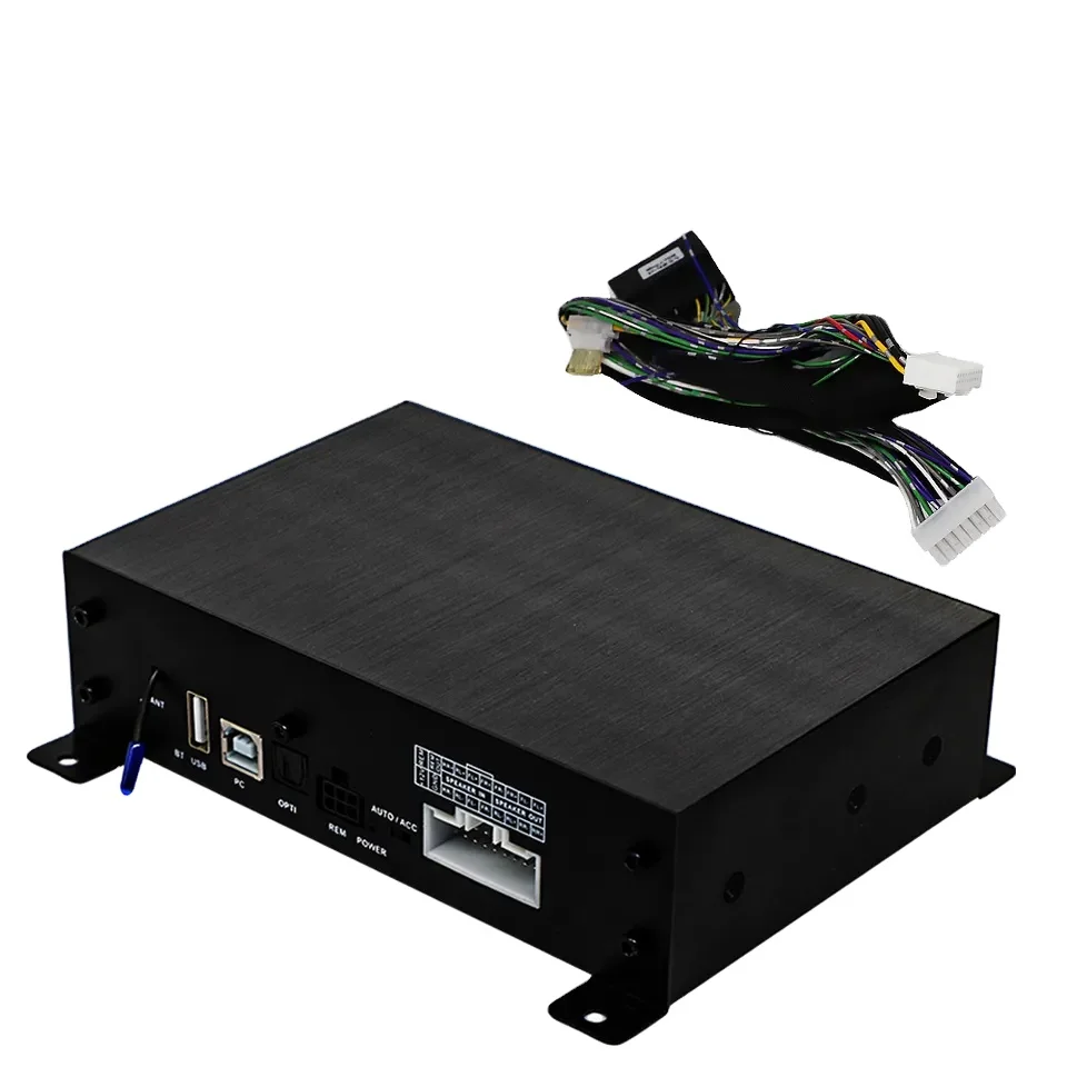 ODM/OEM new product 4 channel mini size car d class 31 band EQ car android IOS APP dsp digital processor subwoofers and amps