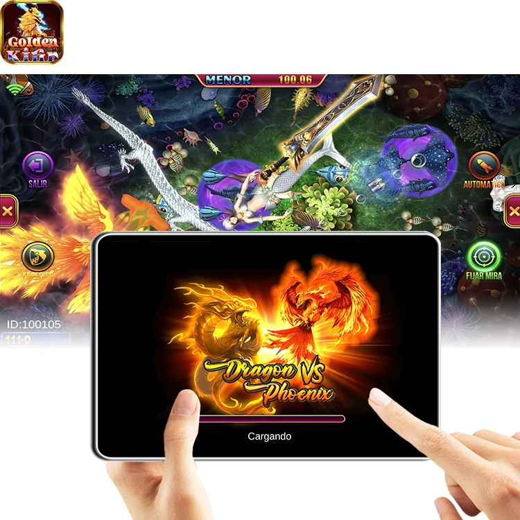 Fish Game App Kirin Software Online Master Panda Play Online Fish Skill Game Software Dragon vs phoenix