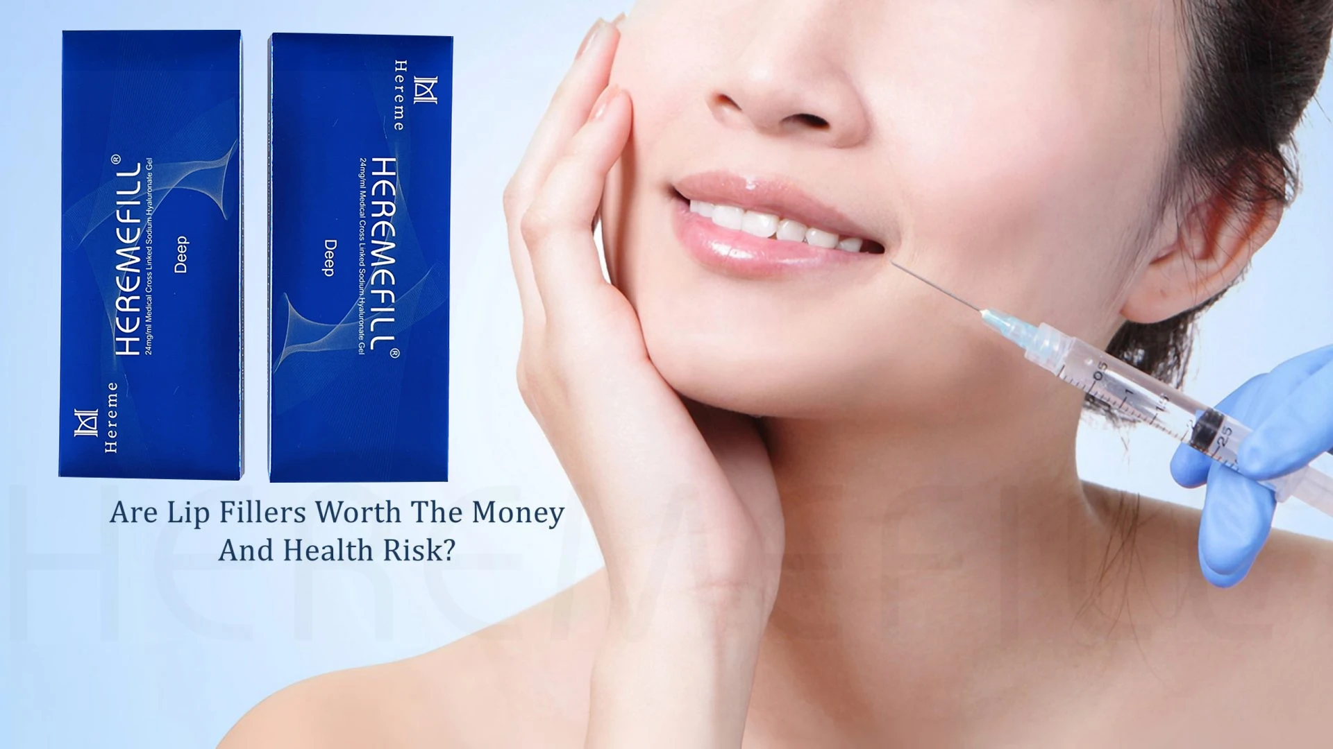 Heremefill Hot Sale 10ml Derm Fillers Hyaluronic Acid Syringe Dermal Filler For Lips acid Hialuronico Inyectable Dermal Filler