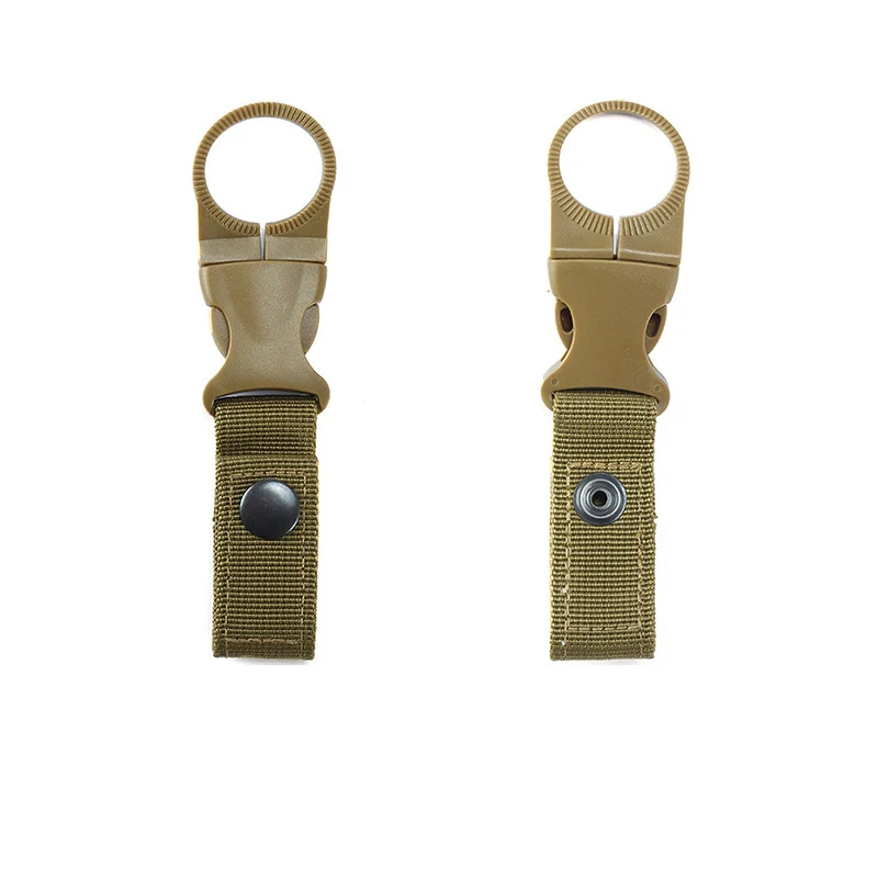 economic high quality webbing Belt buckle with plastic hook for Tactical bag door key