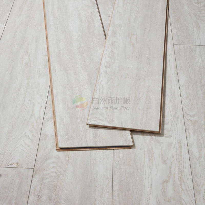 German Standard Offer 32 Class Grey Oak Color E1 Grade Floating Floor 7mm 8mm Thick Hdf Wood Laminate Flooring