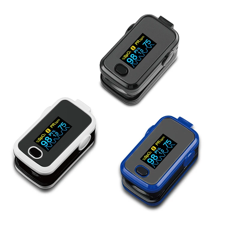 Oled Digital Screen Factory Price Fingertip Pulse Oximeter Blood Oxygen Meter Measurements And  Pulse Oxymetry