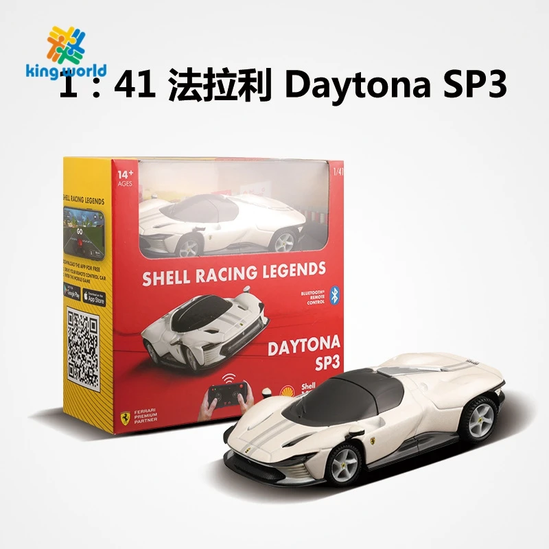KW Bburago 1:41/43 ferrariing appcar alloy remote control simulation car model toy ornament male collection rc racing car