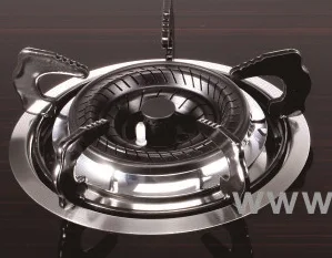 
Home Built-in Tempered Glass Panel Cast Iron 3 Burners Gas Cooktop 