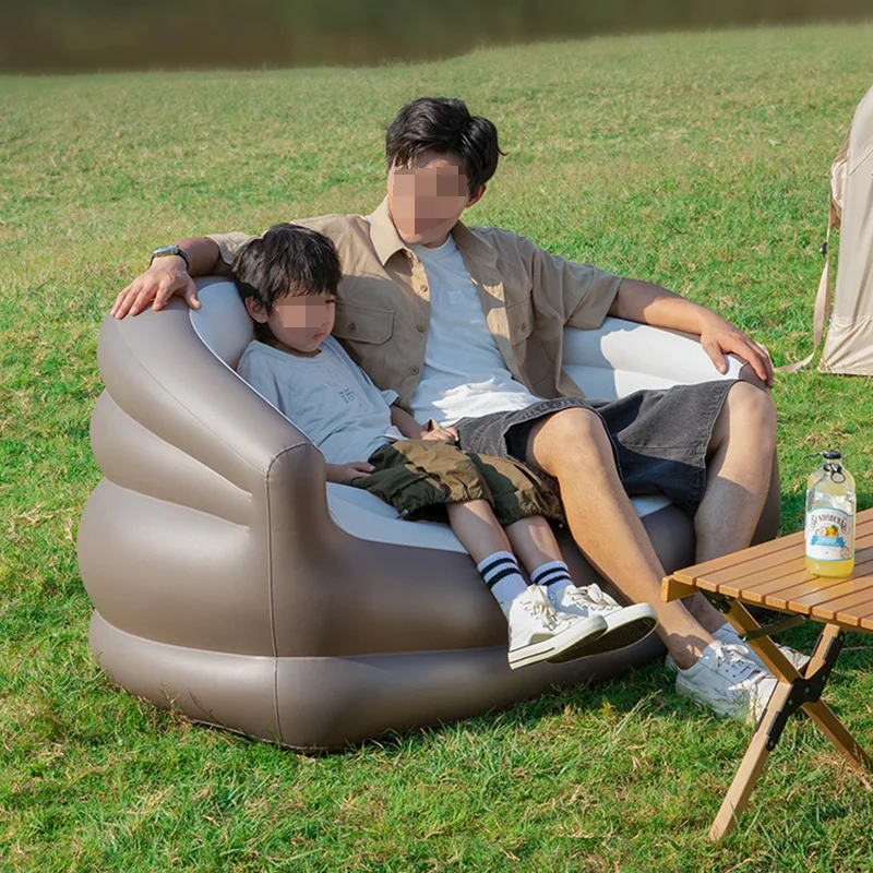 Уличный портативный надувной диван на воздушной подушке