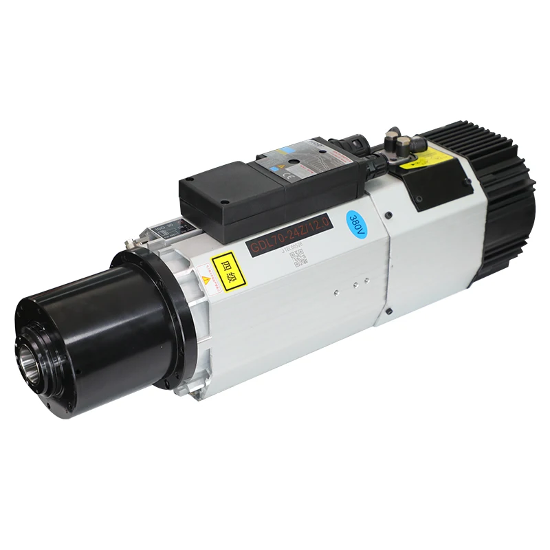 HQD fan cooling 9kw 12kw HSK63F ISO30 atc spindle motor GDL70-24Z/12