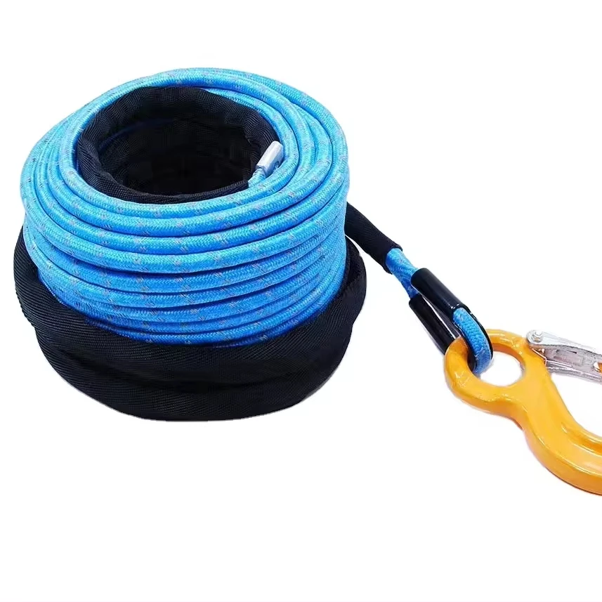 HYROPES синтетический двойной бордовый 12-нитевой ремень Dyneema веревка для автомобилей 4WD ATV UTV