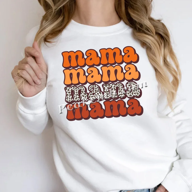 Iron on Mama Zebra Heat Vinyl Design Customized Plastisol Mama Vinyl Heat Transfer for Garment