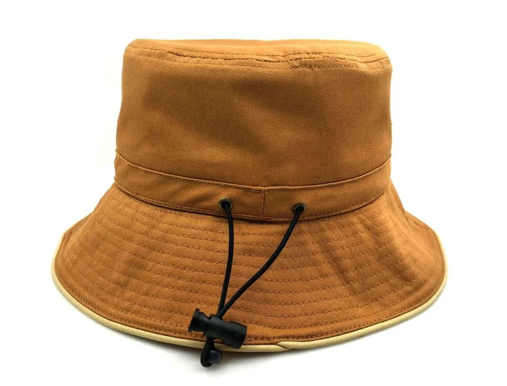 Factory customization fashion cotton car embroidery bucket hat woven label adjustment caps