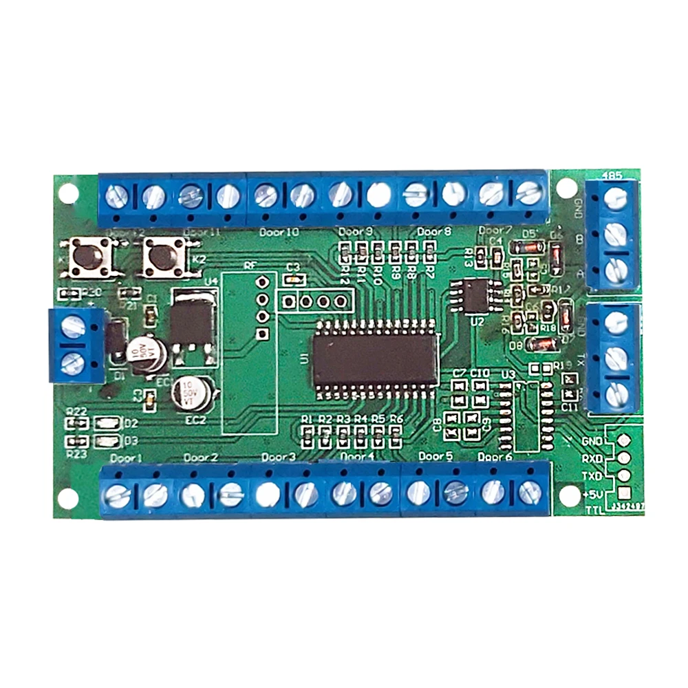 12 Ways Digital Signal To RS 485 232 TTL Serial Port Converter Adapter Module