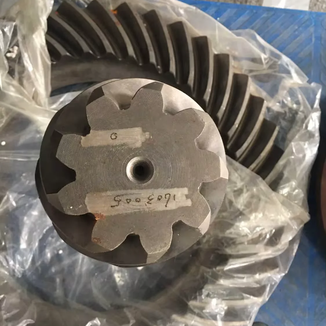 Changlin Wheel Loader ZZL50G-7 Axle Spare Parts Z50F.6-48 Bevel Crown Gear Drive Pinion