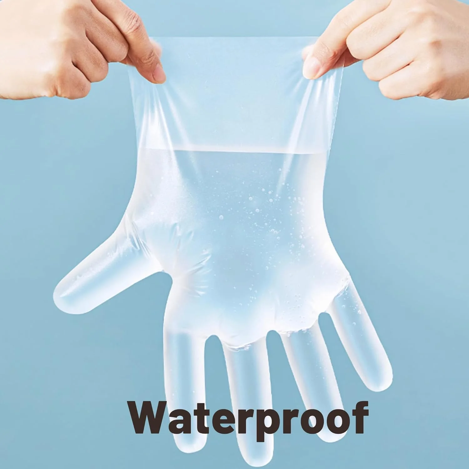 100% Biodegradable Household Food Transparent Eco Friendly Individual Packing PLA Compostable Gloves