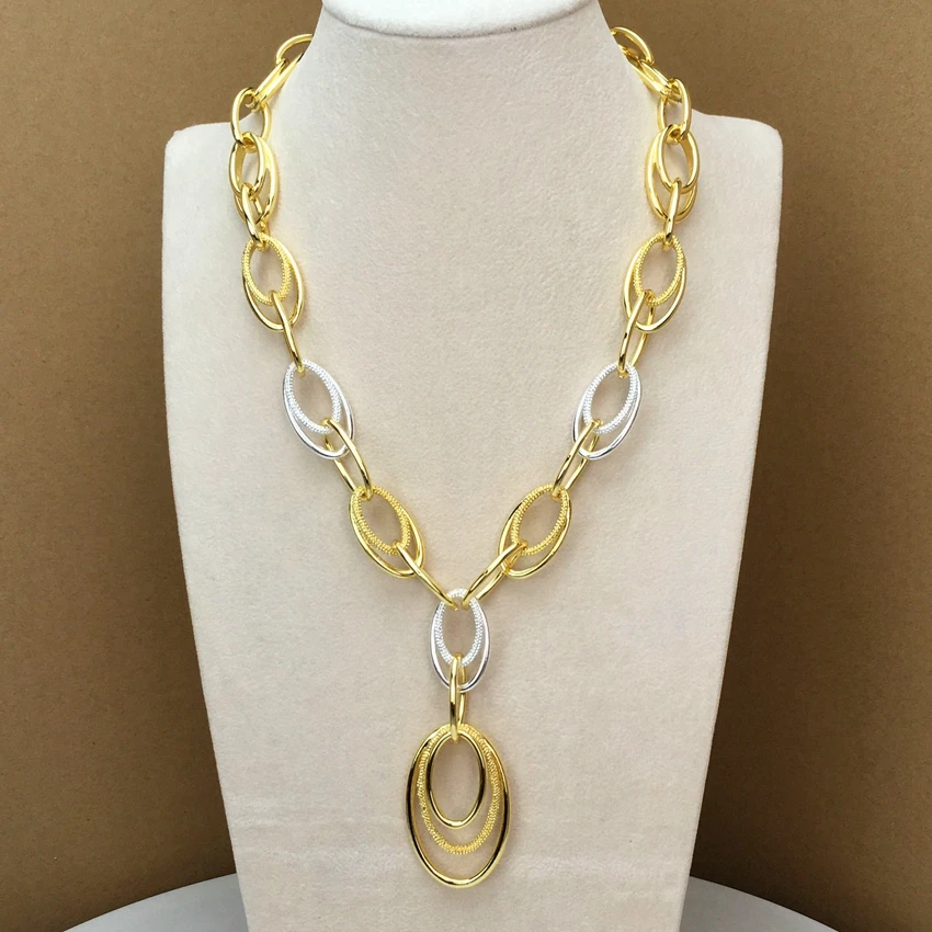 Yuminglai  Dubai Jewelry Sets Fine Jewelry Sets For Women Necklace with Earrings  FHK10485