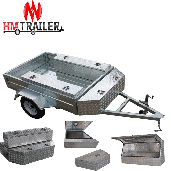 Galvanized box Trailer