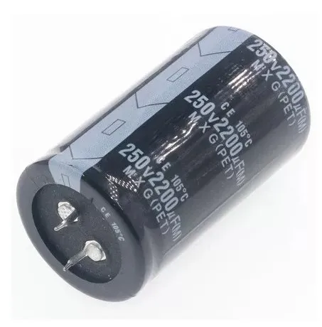 250V 2200UF 250V2200UF electrolytic capacitor 35*50 audio power amplifier 200v2200uf 35x50 2200uf200v horn straight plug aluminu