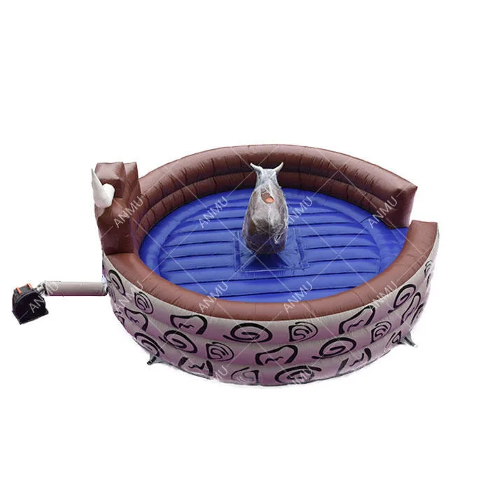 Customized Inflatable Sport Games Crazy Mechanical Bull Inflatable Riding Horse For Sale