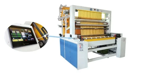 Perfect After-sales Service Custom Color Plain/Knitted//Plush Fabric Fold Finishing Machinery