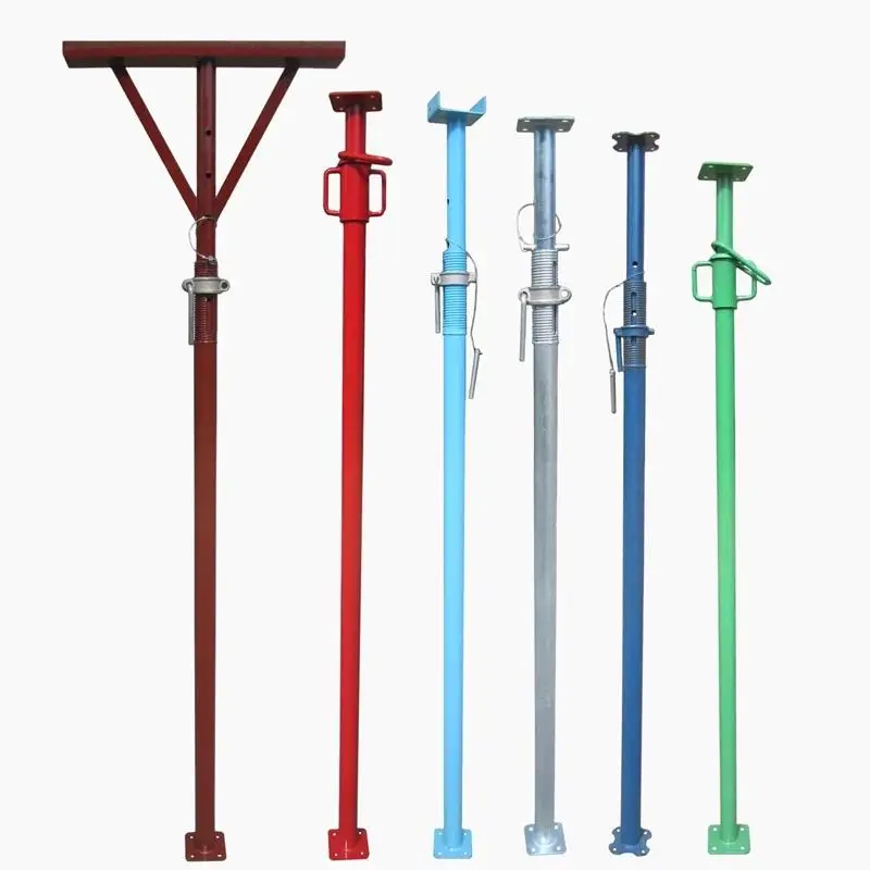 Scaffolding Acrow Prop Construction Support Jacks Galvanized Formwork Adjustable Steel Props Concrete Andaimes Shoring Posts