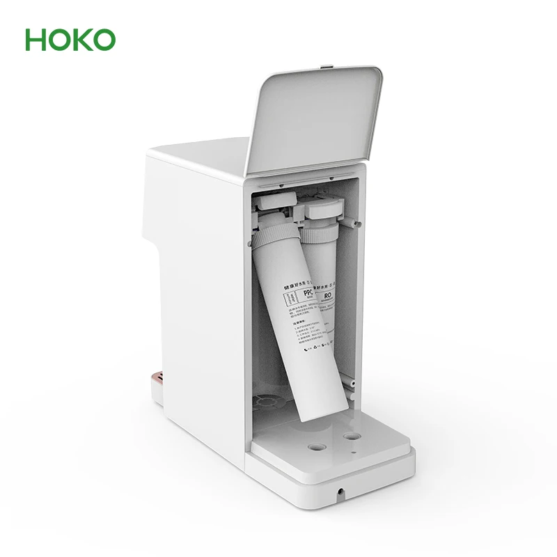 Desktop Automatic Reverse Osmosis Water Filter System Cooler Dispenser Filtration Machine