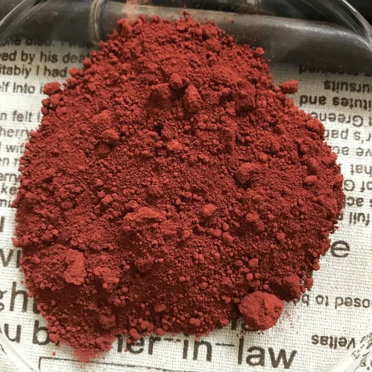 Iron Oxide Red  for pavement  /facade tiles/block 25kg/bag