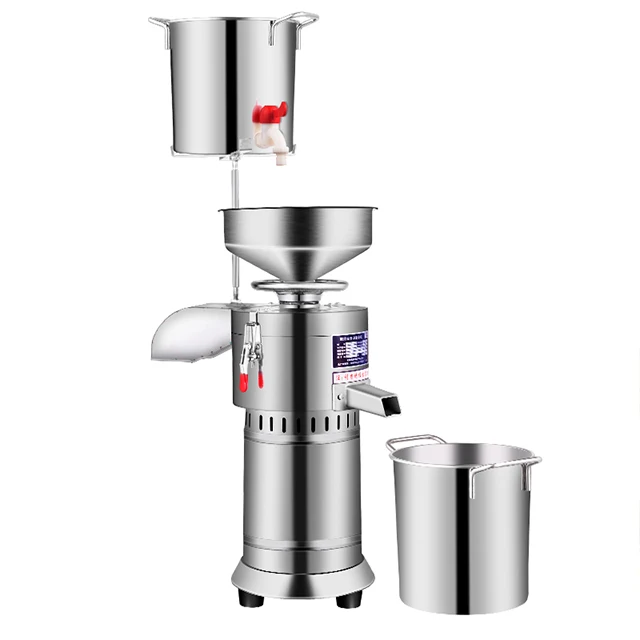 Коммерческая мастерская для завтрака, очиститель соевого молока, домашняя машина для тофу, машина для разделения шлака, машина для тофу 105-2-стандартное издание