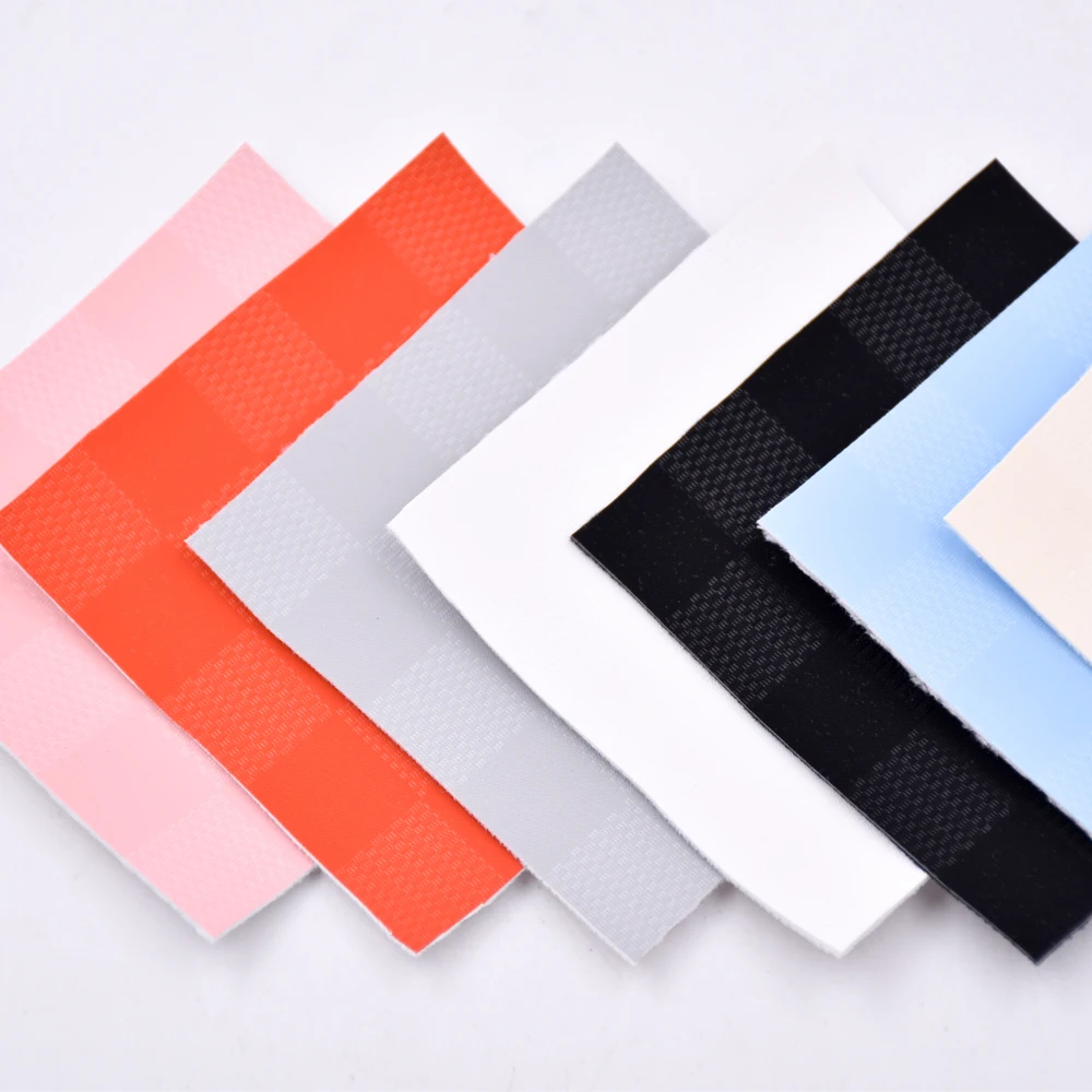 Cheap High Quality Stock Lot Customization Letter Printing Pattern Pu 3D Synthetic Leather Material For Shoe