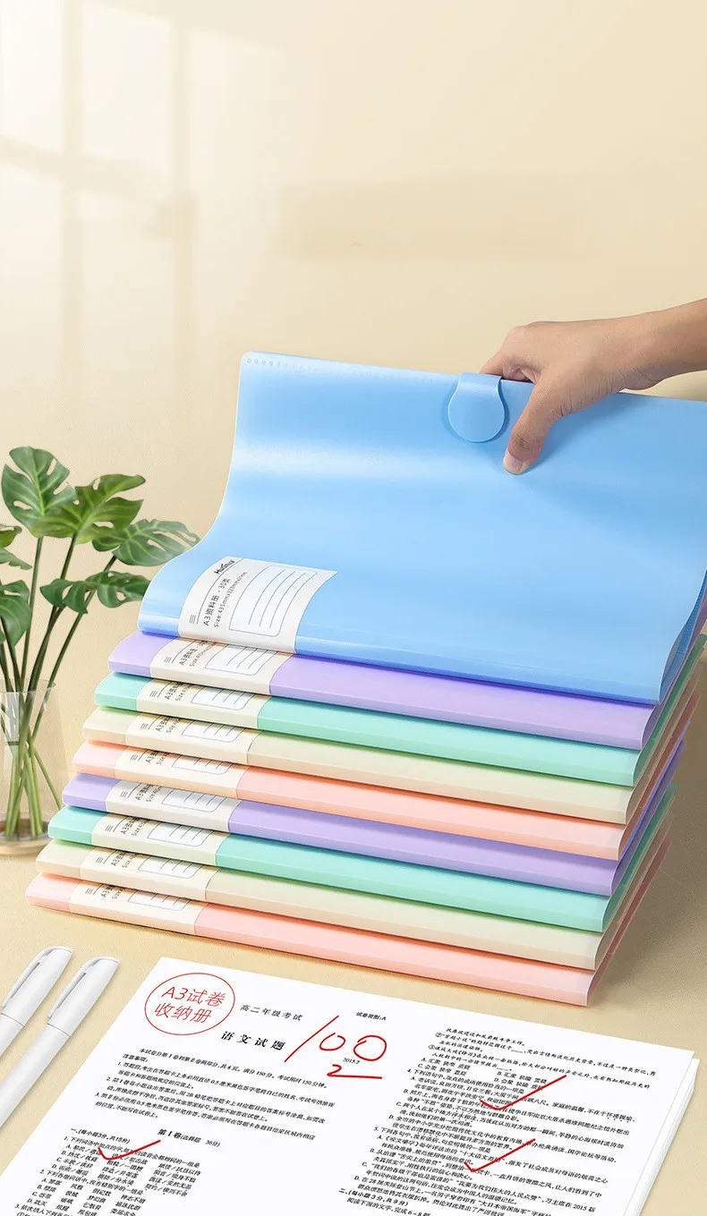 examination A3 office paper card file bag filing paper storage bag school materials stationery