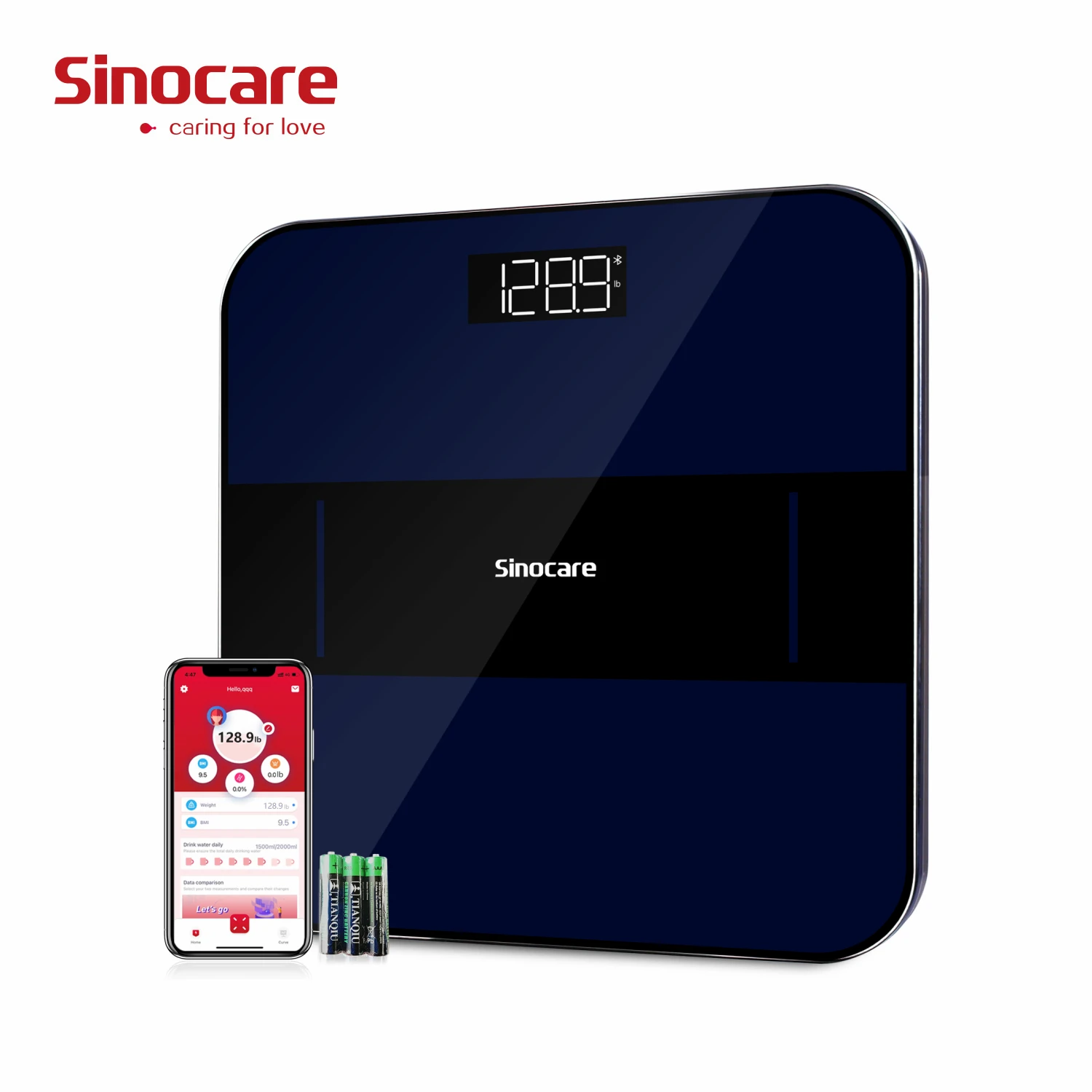 US Fast Shipping human Electronic Digital Body Fat BMI APP Weighing fashion smart body fat Bathroom Scale