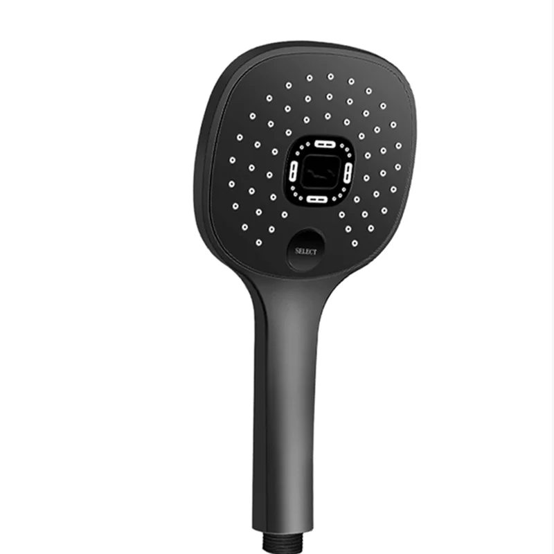 3 Mode Adjustable 120mm Big Panel  with Self-cleaning Nozzles High Pressure Rainfall Shower Head