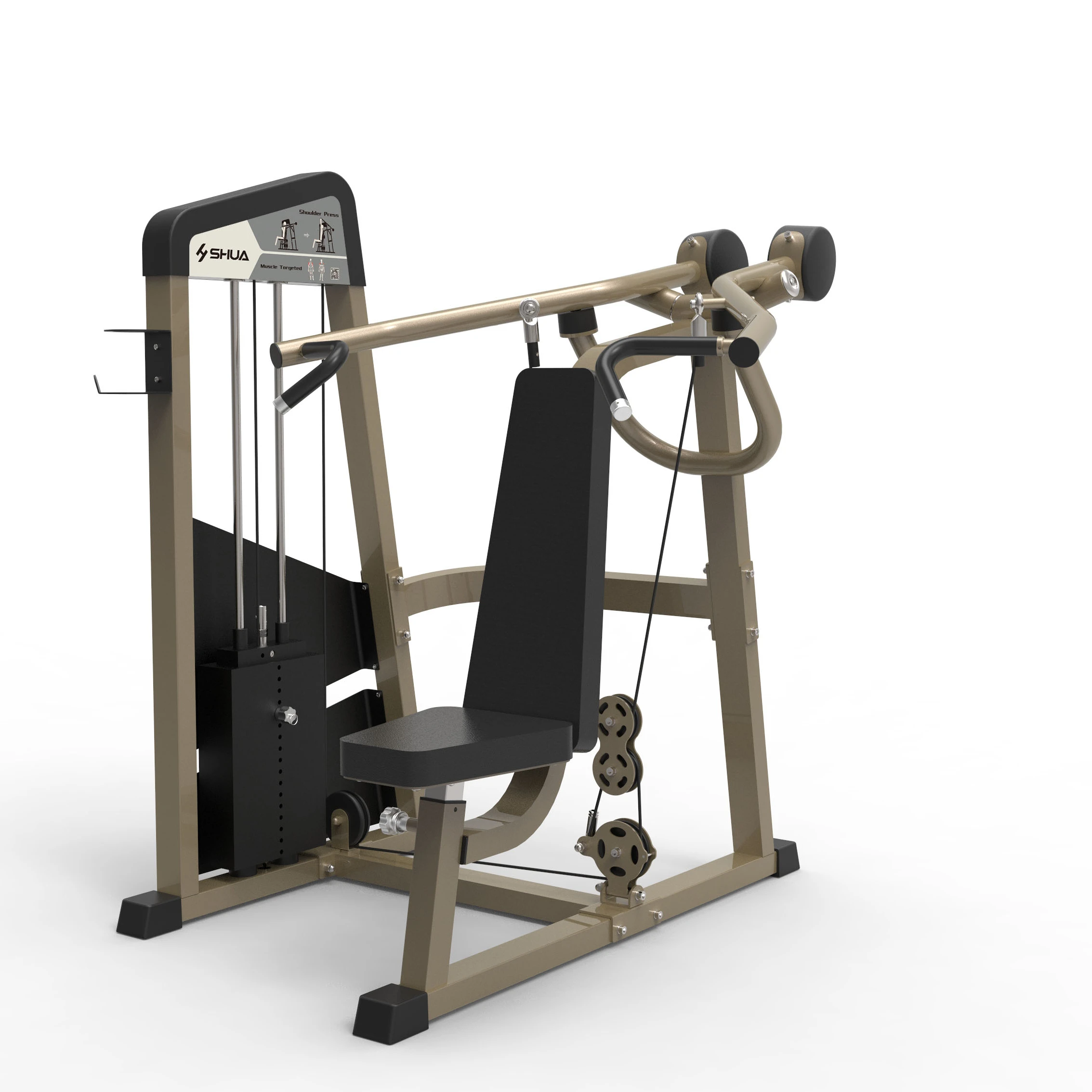 SH-G5804 SHOULDER PRESS plate loaded gym machines muscle training machine