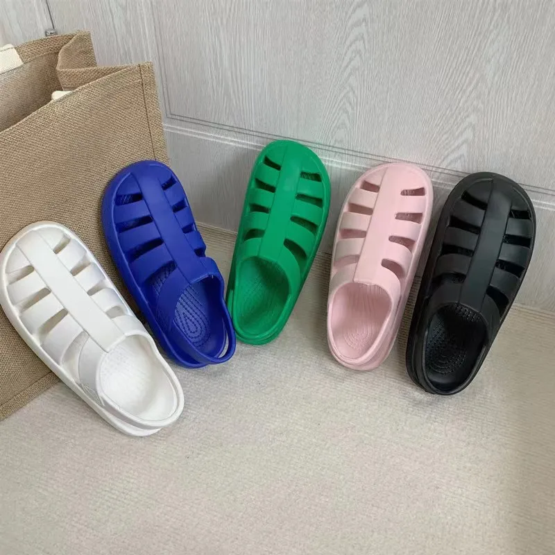 2022 New Models EVA Flange Roman Closed Toe Sandal Beach Roman EVA Shoes For Women