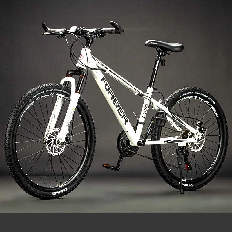 Shanghai permanent brand manufacturers wholesale adult mountain bike teenagers 26 24 inch disc brake bicycle