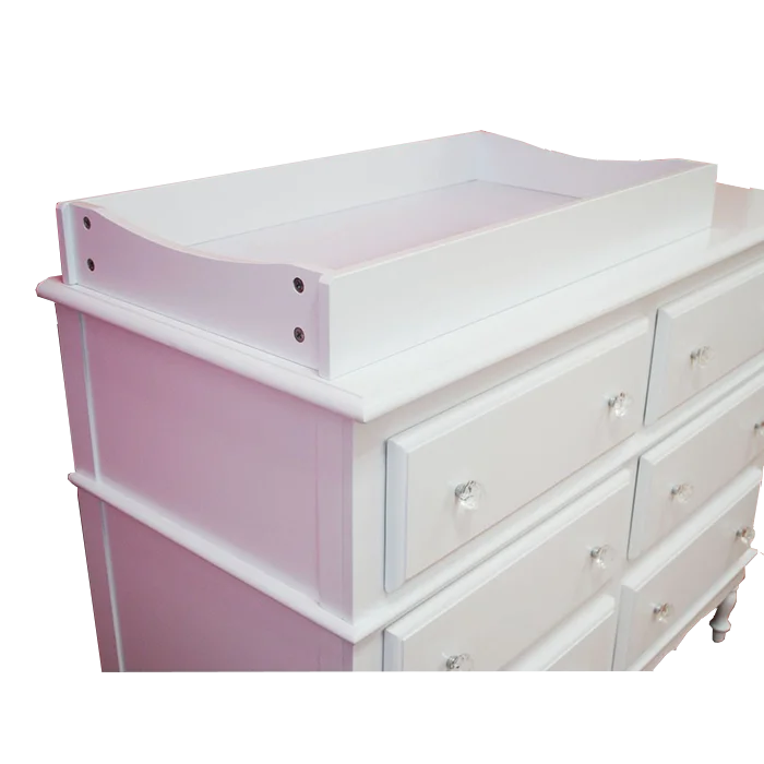 Baby Changing Table White French Style With Drawer Storage Table
