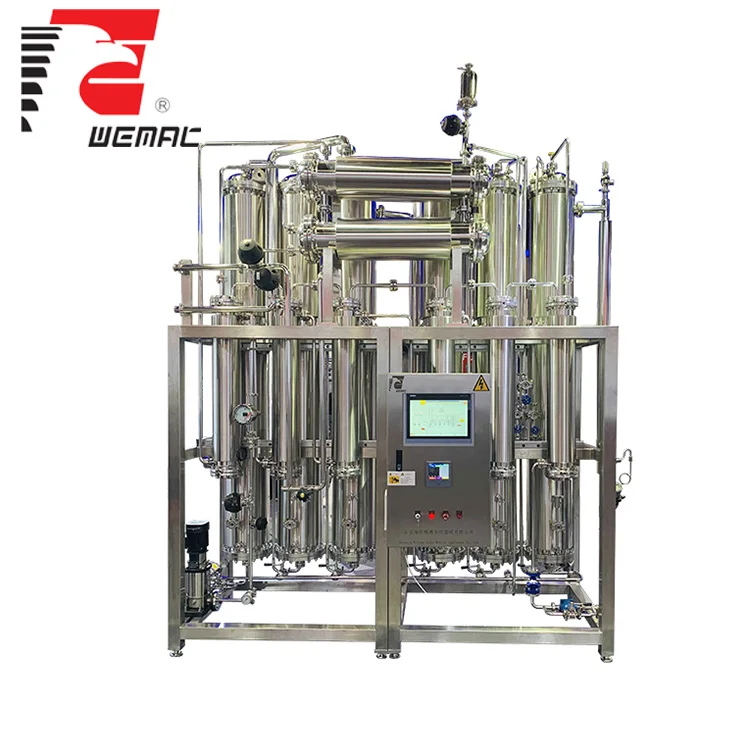 Hot Sale WFI water system stainless steel water distiller machine technology multi effect distilled water machine