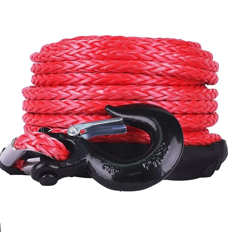 4X4 winch 12v 6000lb 12000lbs 12000 lbs  12mm 13mm 14mm 3/8 double braided synthetic uhmwpe rope 28m