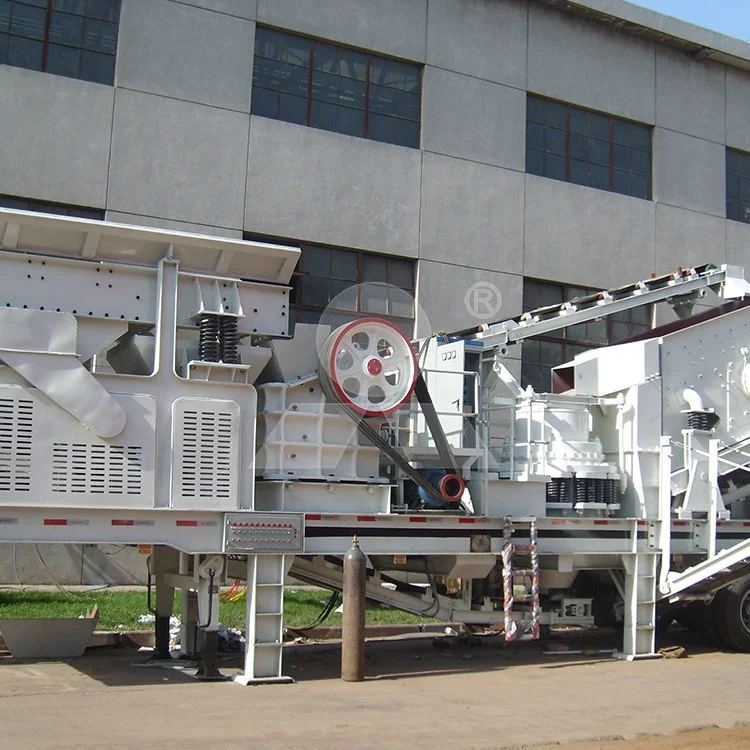 Trituradora Piedras Ore Tyre Crusher Price Mobile Jaw Cone Impact Stone Recycling Machine