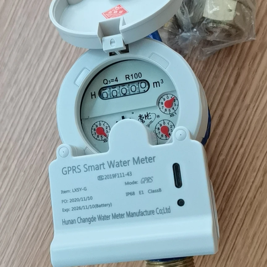 GPRS NB-IoT беспроводной безклапанный счетчик воды с