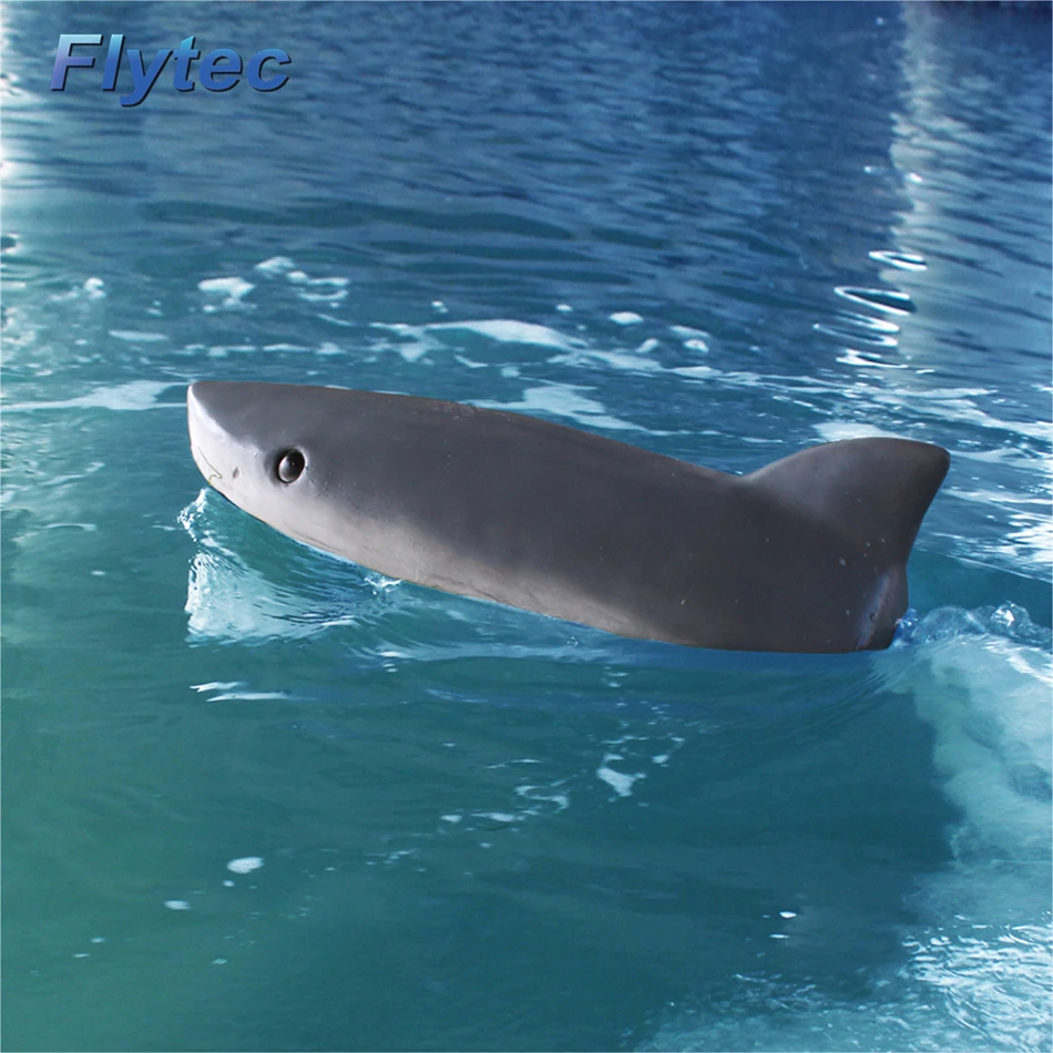  Новая модель радиоуправляемой лодки Flytec V307 с головой акулы лучшая Летняя Пляжная радиоуправляемая лодка электроприводом игрушки для детей