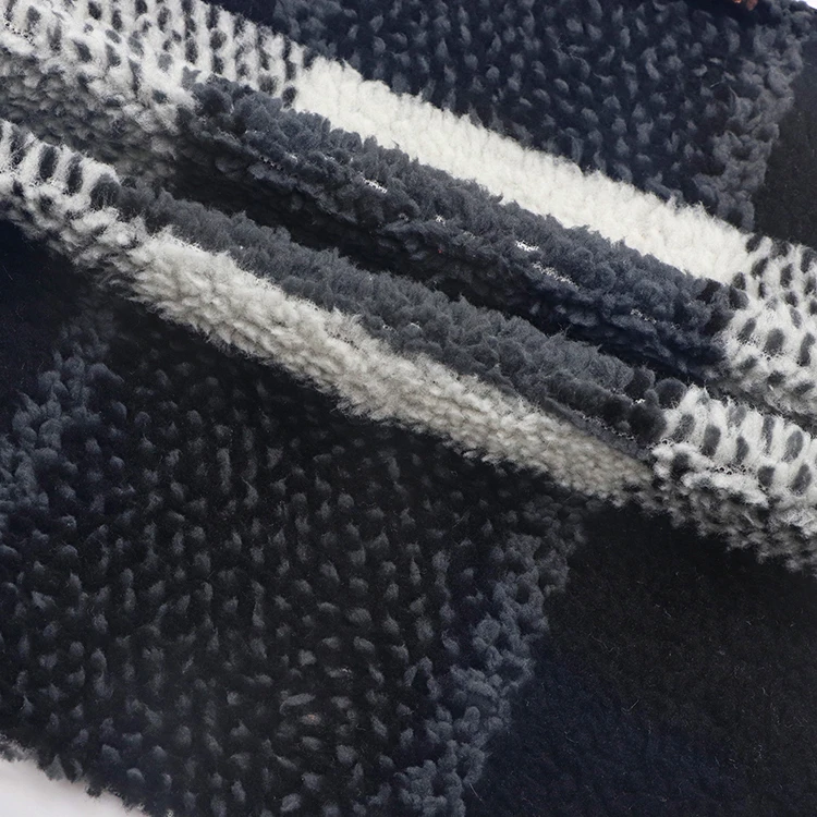 Готовый товар трикотажная 100 полиэфирная флисовая ткань в наличии простой анти-таблетки флис для куртки и пальто