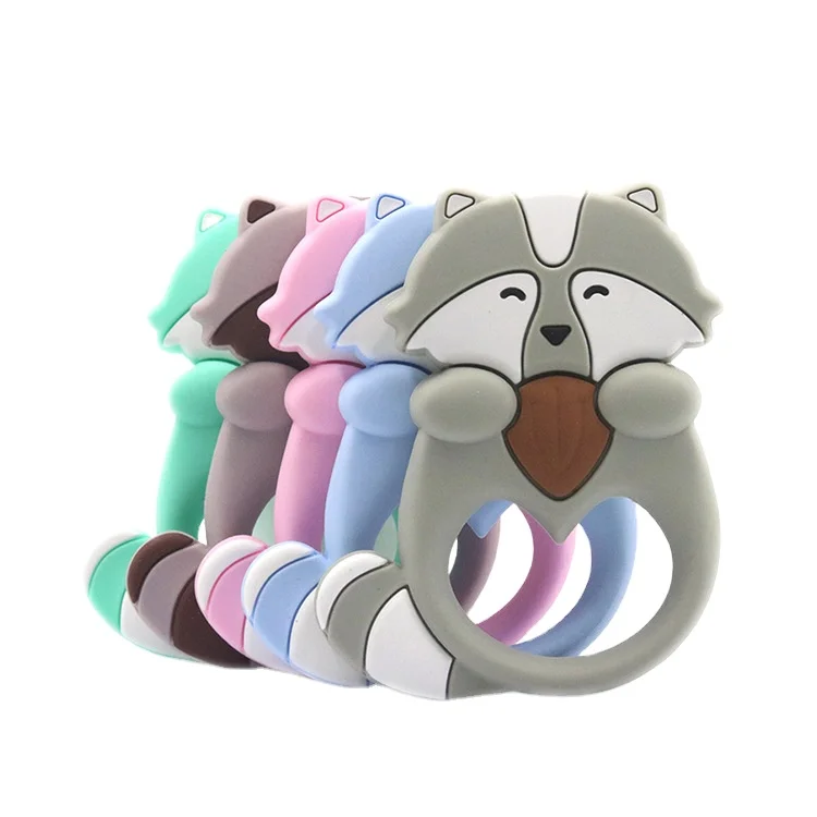 Прорезыватель для зубов из мягкого силикона без бисфенола А