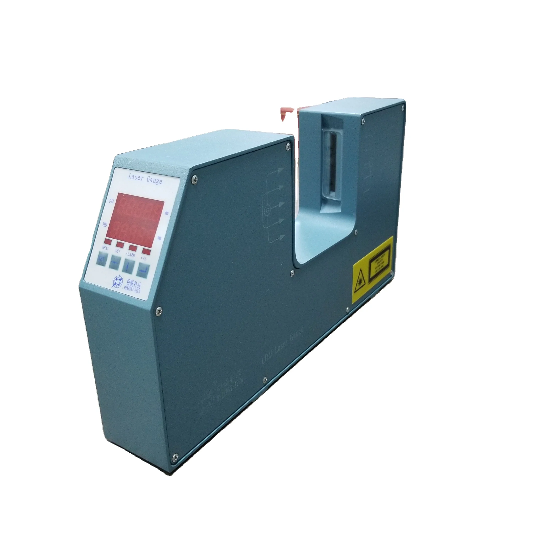 laser gauge wire diameter measurement