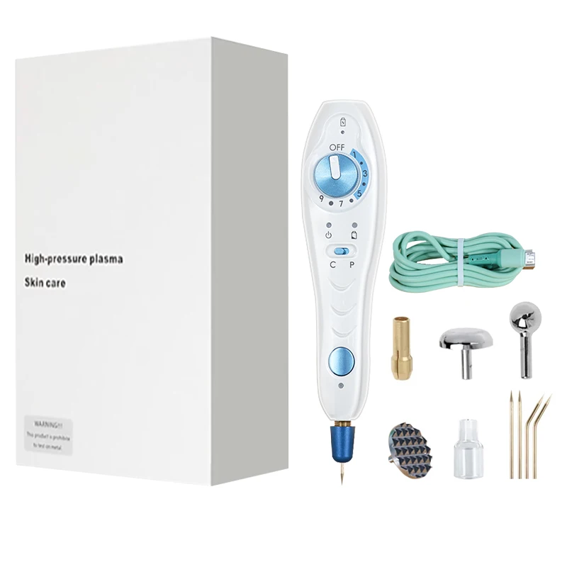 2023 skin mole removal machine cold lcd fractional tip for professional plasma pen needle Dark Spot Tattoo Laser removal Pen