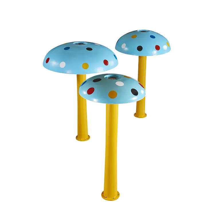 water park equipment swimming pool toys for adult and children 1.8m diameter fiberglass mushroom waterfall