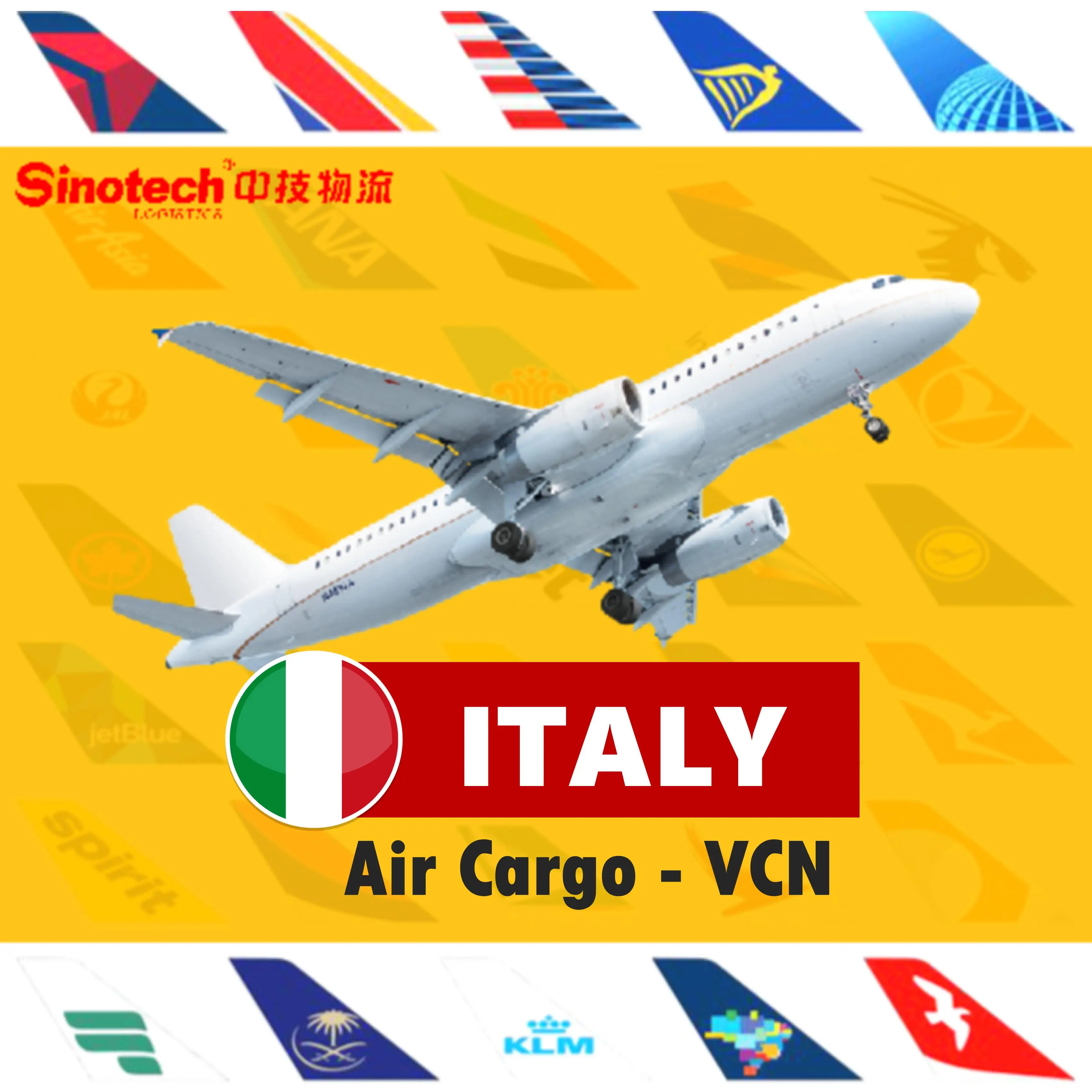 Быстрое дружелюбное обслуживание авиаперевозка из Китая в Европу