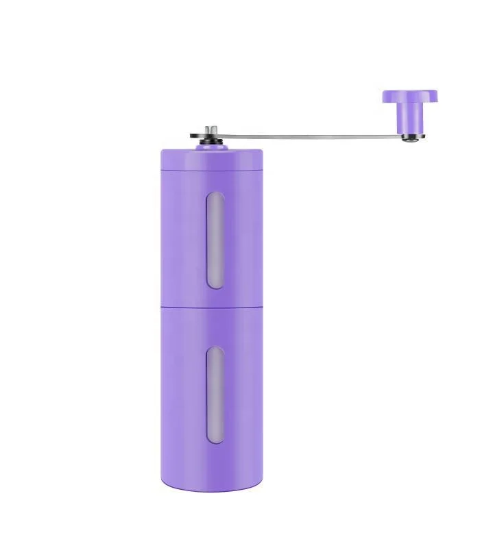 Amazon hot sale Portable manual coffee grinder Ceramic grinding core coffee grinderal Stainless steel coffee grinders