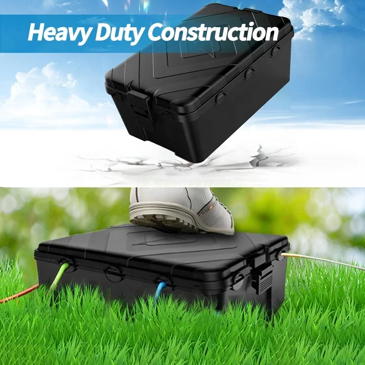 Weatherproof Unique Design Electrical Junction Box Outdoor Connection Box for Outlet Socket Power Strip